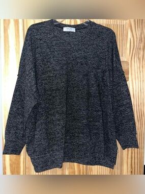 MOD Oversized Long Sleeve Tee - Dark Gray